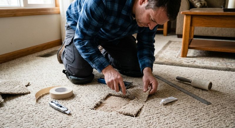 Carpet Hole Repair in Overland Park, KS