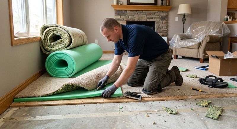Carpet Cushion Replacement in Alpharetta, GA