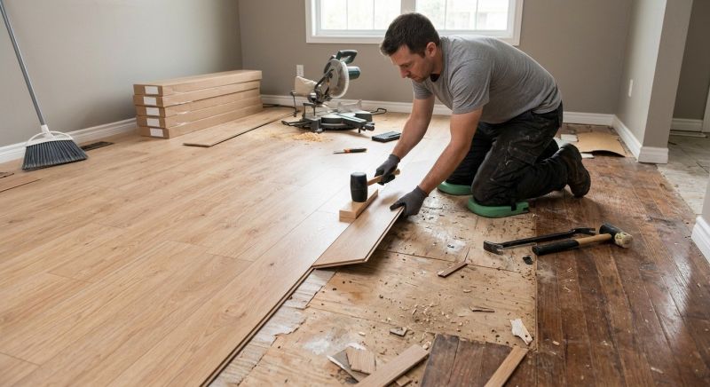 Laminate Flooring Replacement in Arvada, CO
