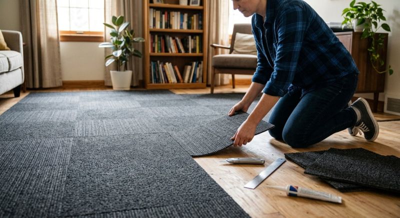Textured Carpet Installation in Old Bridge, NJ