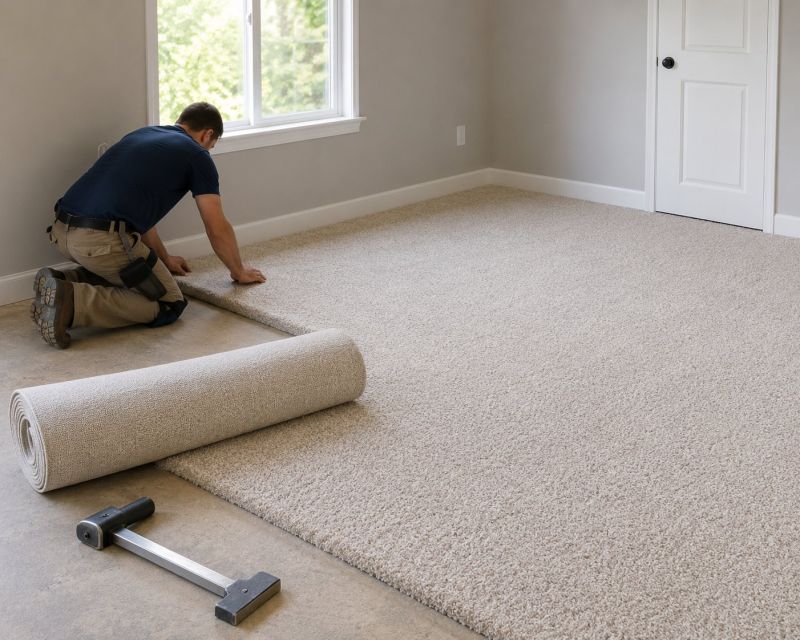 Wool Carpet Installation in Freehold, NJ